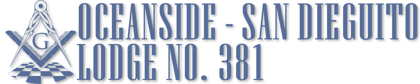 Oceanside – San Dieguito Masonic Lodge No. 381